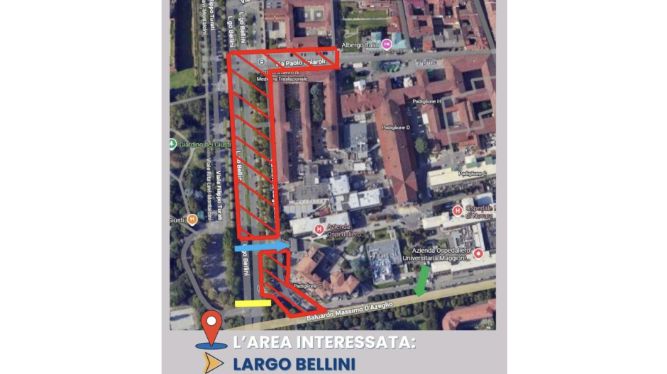 Modifiche alla viabilità e agli accessi all’Ospedale Maggiore il 16 e 17 febbraio